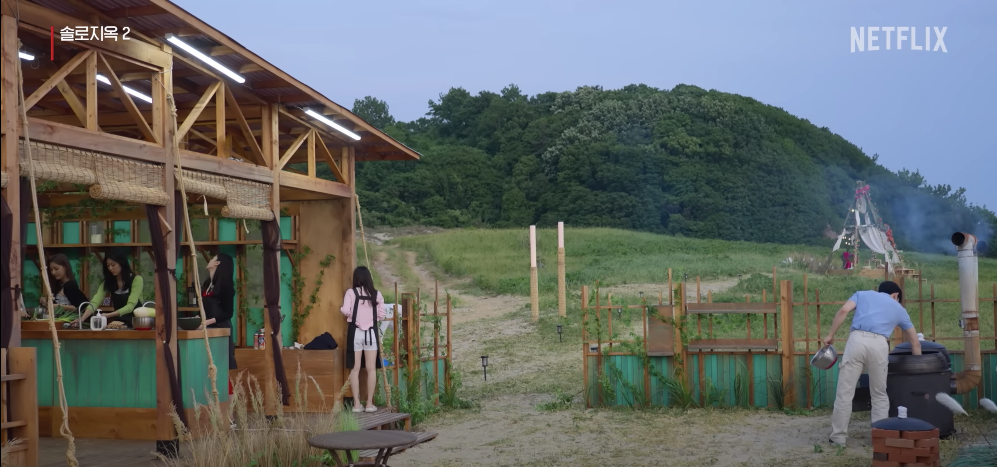 在地獄島的生活起居也須自理