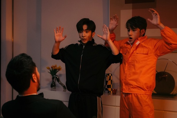 Anson Lo與Jeffrey在劇中因有三角關係,所以有不少對手戲。