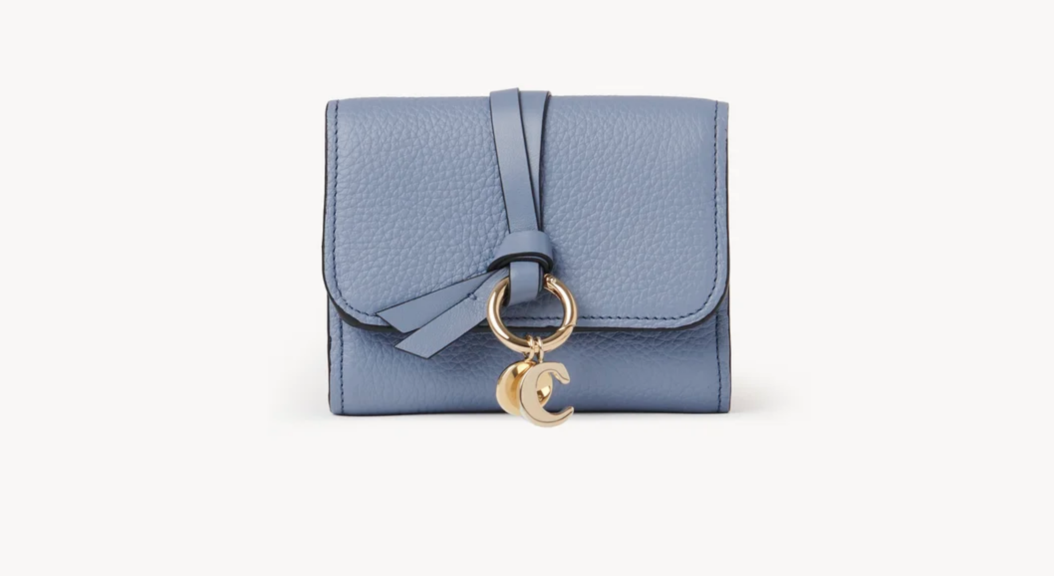 射手座銀包推介:Chloé alphabet small tri-fold $4,600