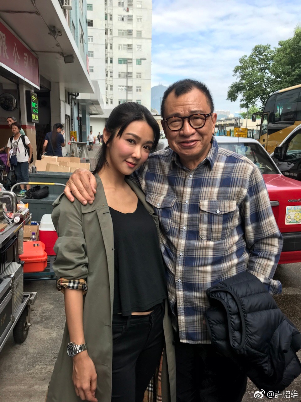 薛凱琪與許紹雄曾兩度合作。