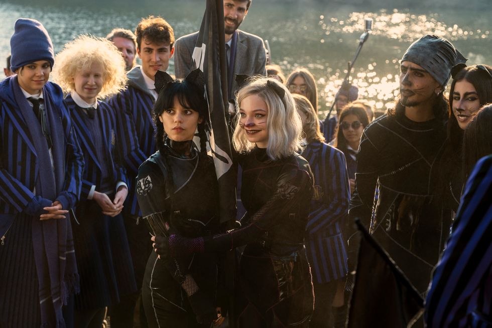 Wednesday體會到不斷將對自己好的人向外推,自己也不會好受