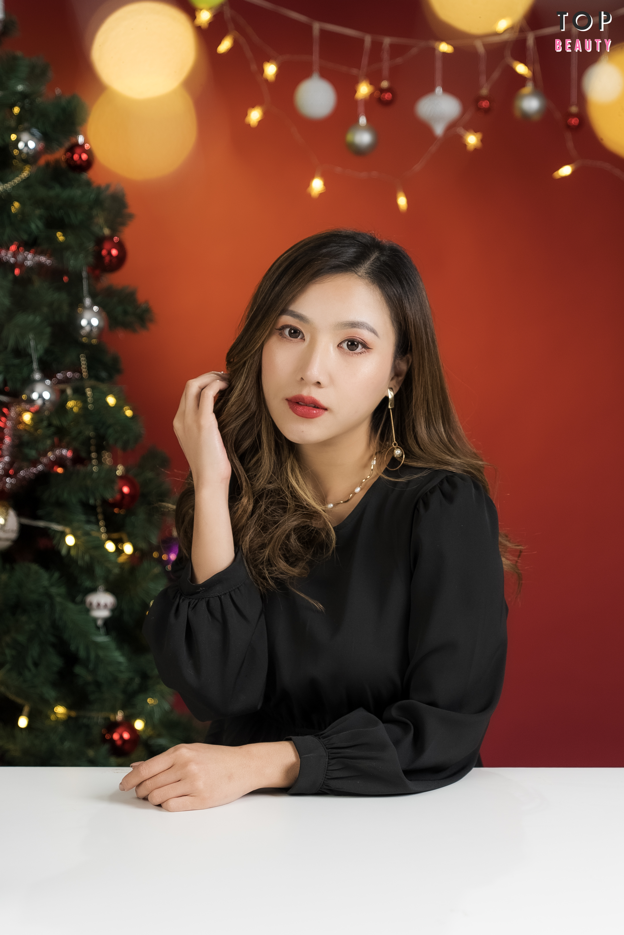 2022聖誕節妝容:優雅復古妝感