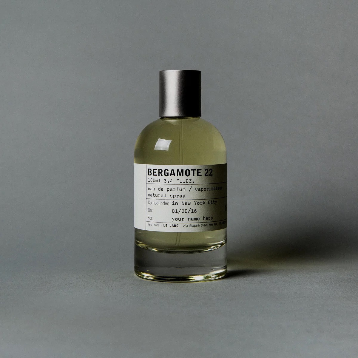 Le Labo Bergamote 22 約$1,809/100ml
