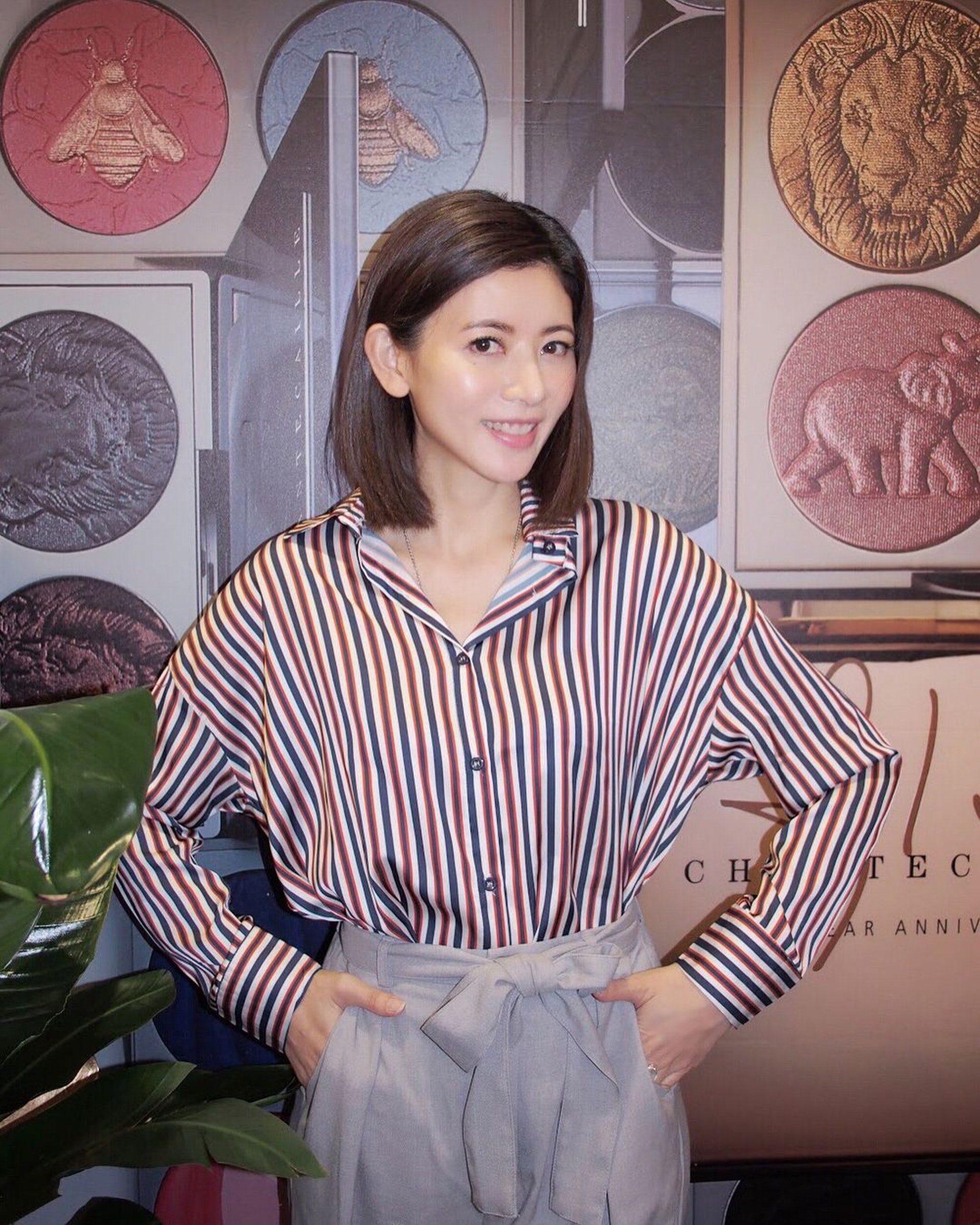陳霽平(Maria)於1995年參選香港小姐競選