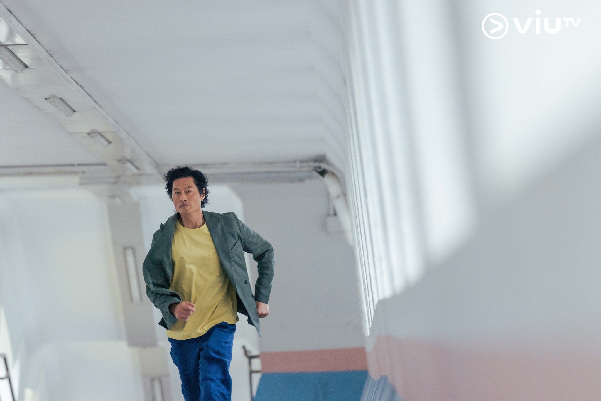 黃德斌一身肌肉予人男人味、硬漢子的感覺。