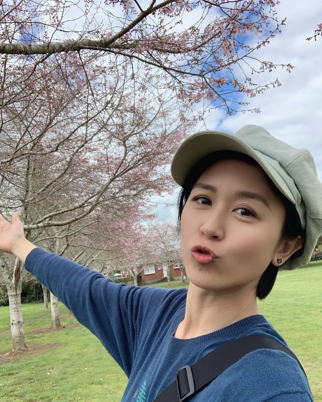 看來唐寧在紐西蘭過得很好。