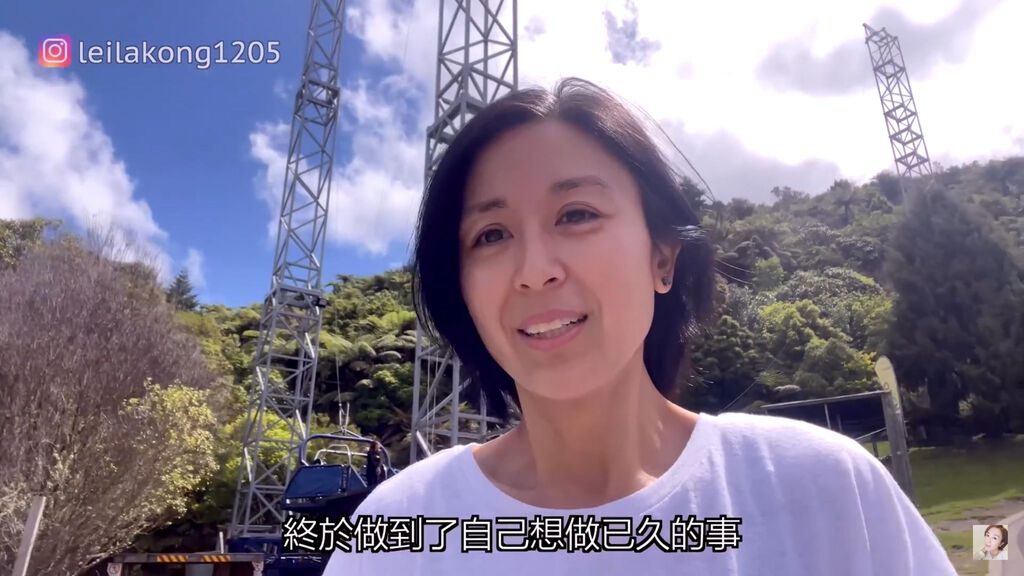 唐寧表示當年決定移居紐西蘭，除為了仔女外，亦是為了尋回自我。