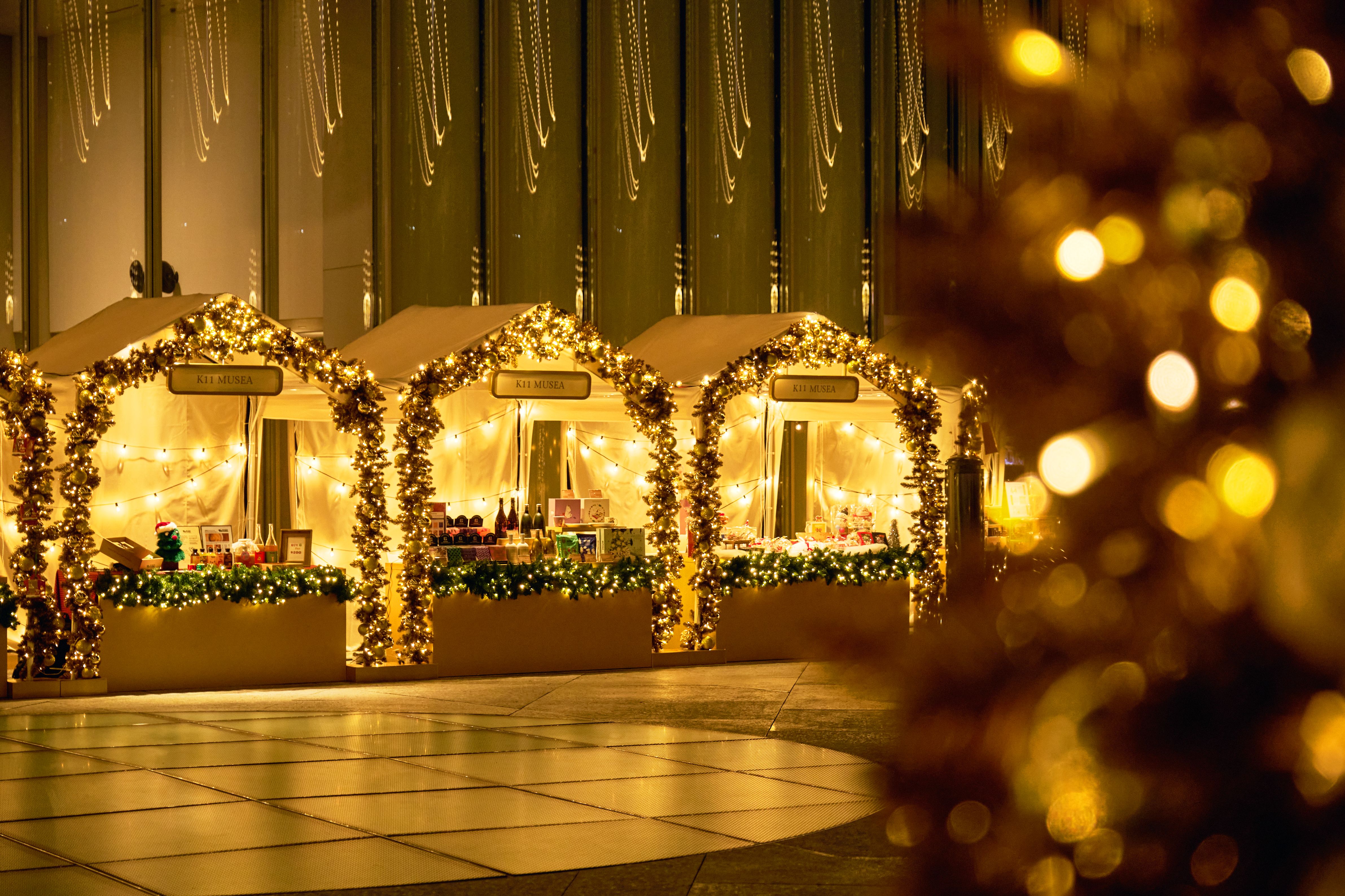 K11 MUSEA期間限定的聖誕村市集Pop-up