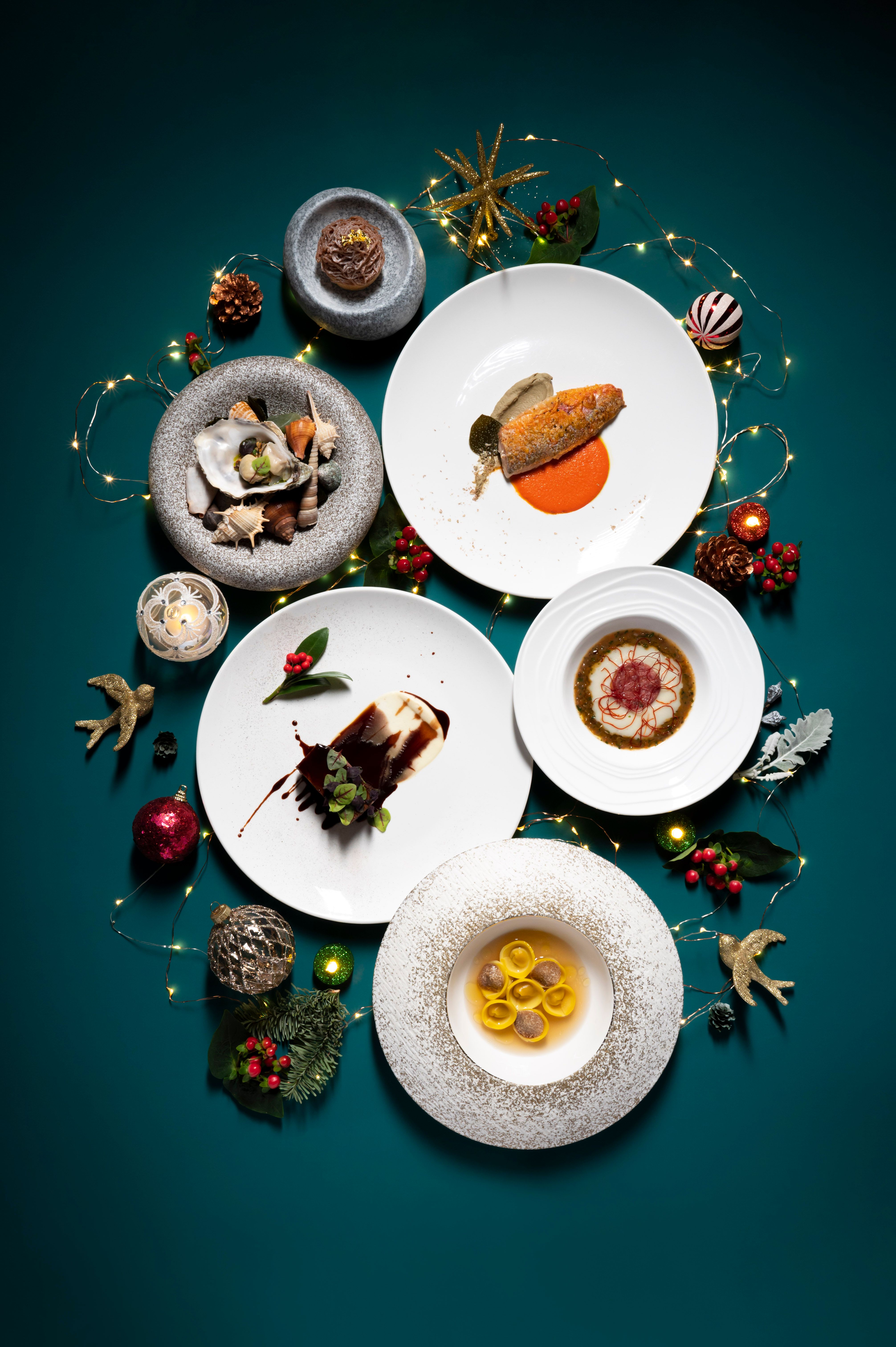 精心設計出六道聖誕晚市套餐。