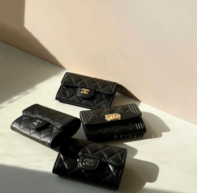 Chanel黑色卡片套好經典