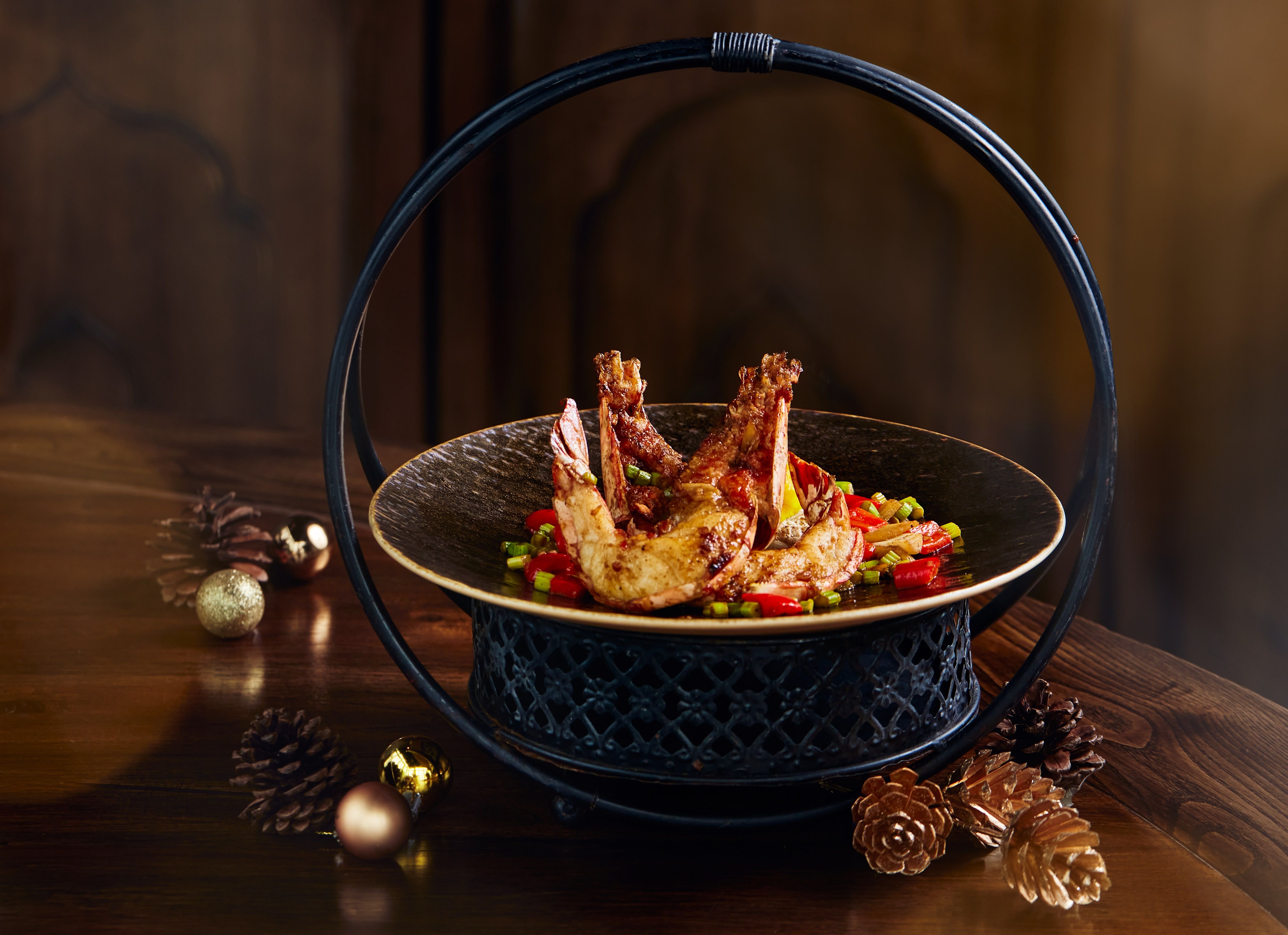 胡同新菜式「豉油皇香煎虎蝦」