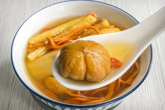 淮山沙參蟲草花湯