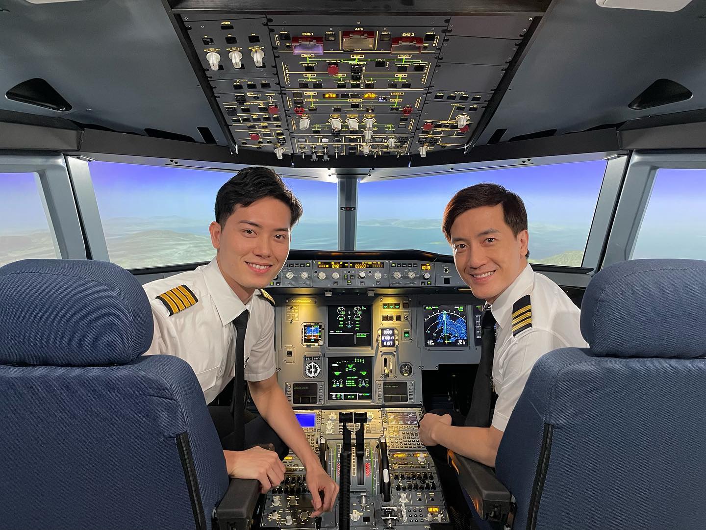 麥明詩新男友盛勁為曾是港龍副機師。