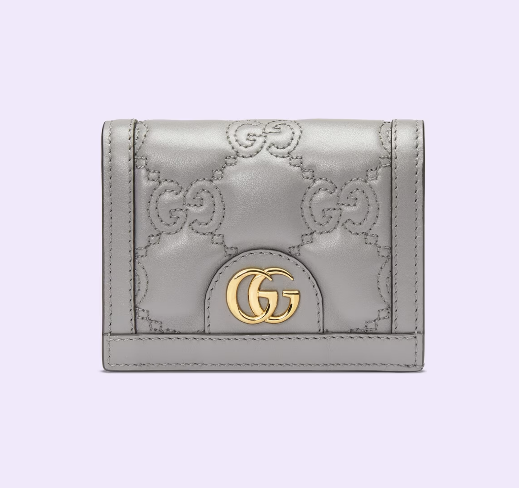 巨蟹座銀包推介:GUCCI GG絎縫卡片套銀包$5,400