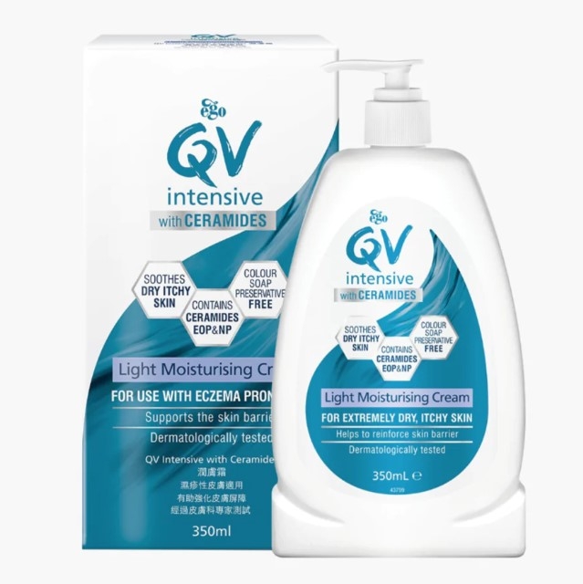 QV醫學修護系列-益膚神經醯胺清柔保濕乳 HK$271/350ml