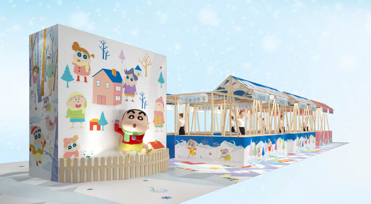 新城市廣場把蠟筆小新搬來香港跟大家一起歎世界!