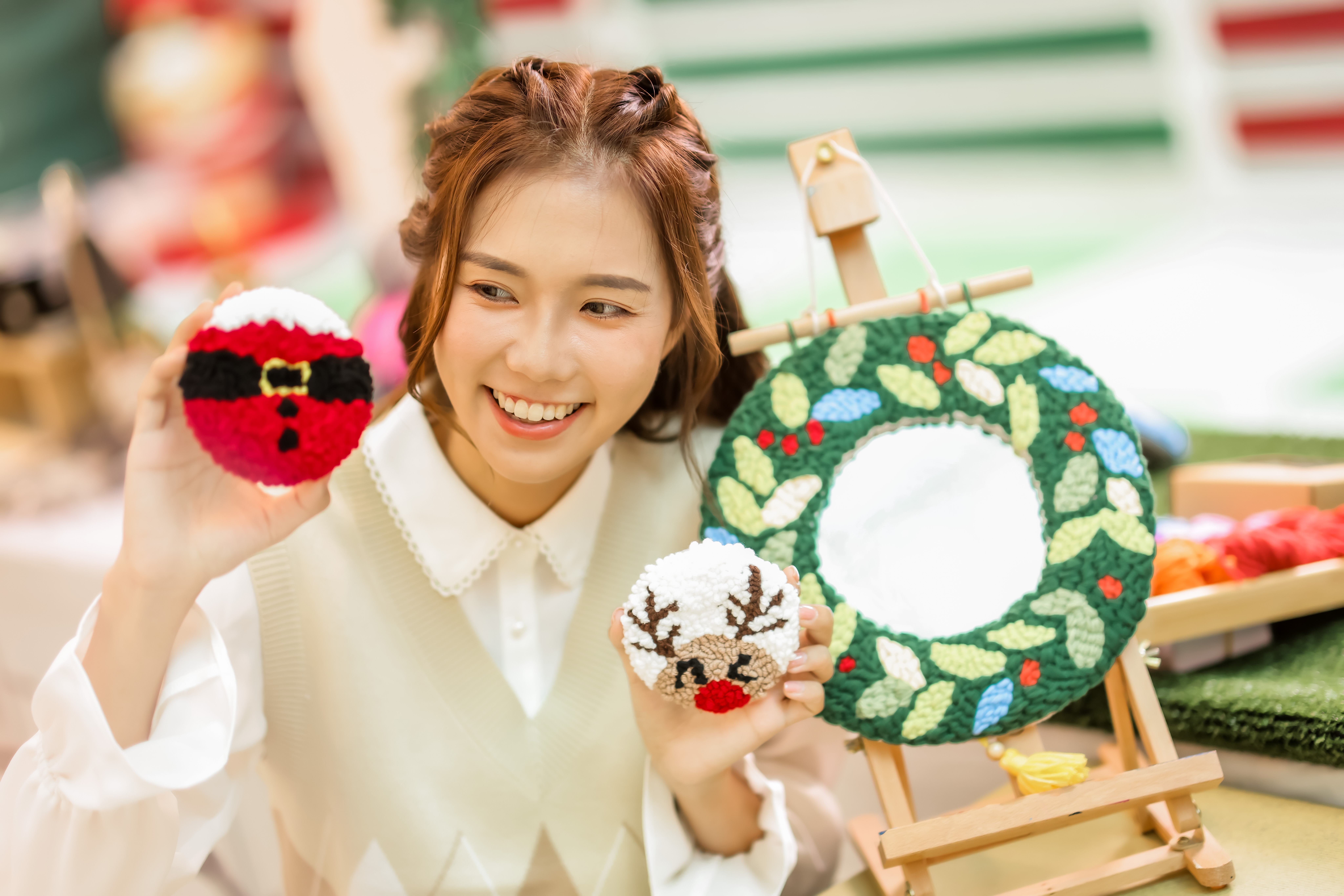 MCP新都城中心的閃亮聖誕市集適合拍拖約會!