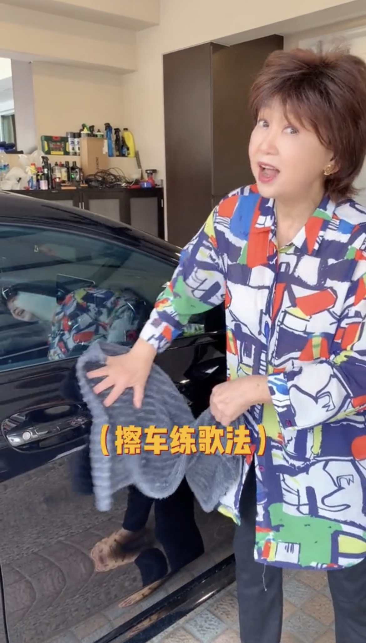 朱咪咪經常在社交平台上載練歌短片!
