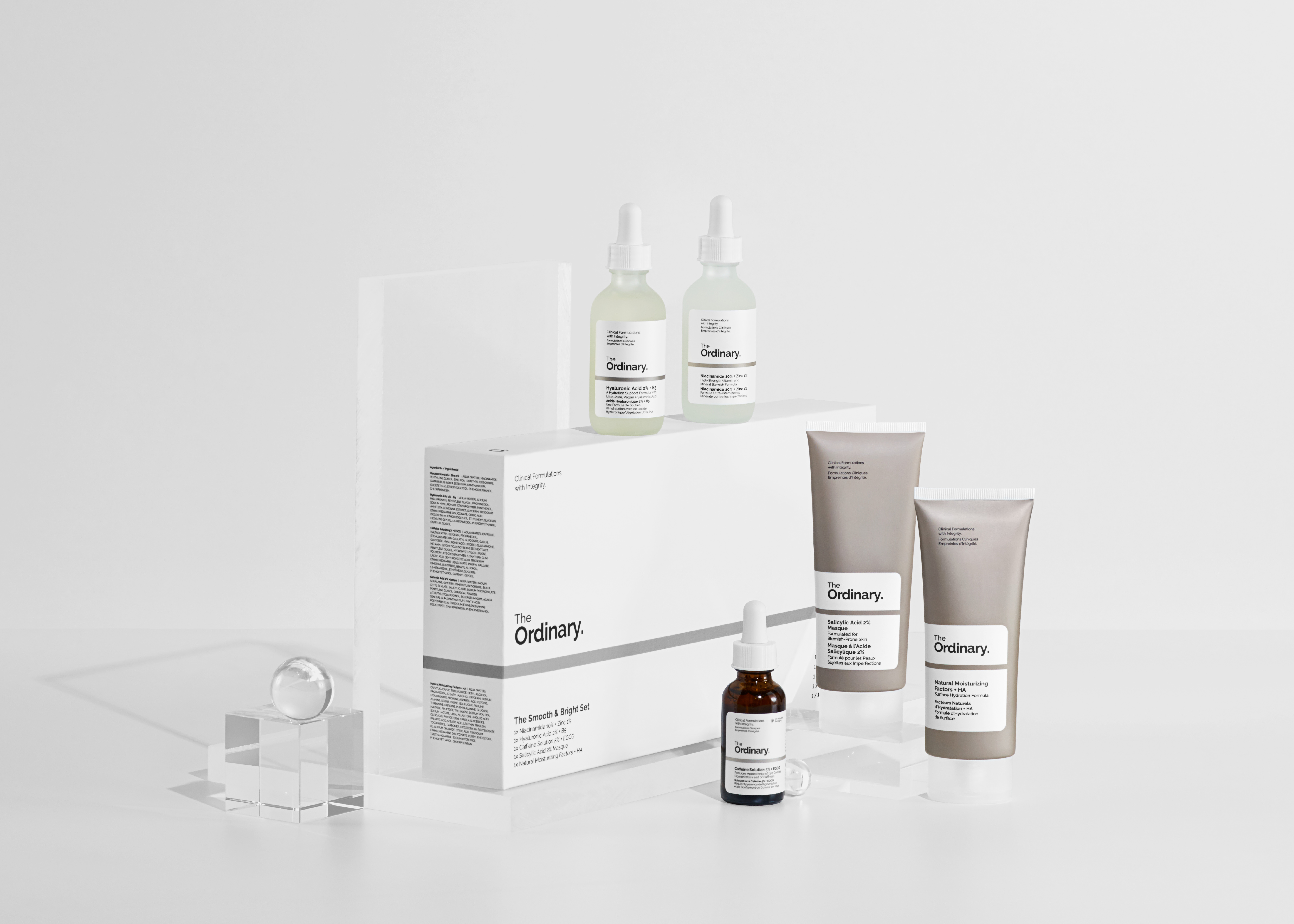 The Ordinary柔滑亮麗護膚套裝