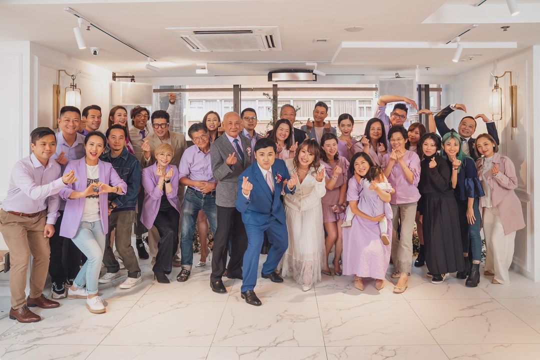 李泳豪今年與台灣女友Agnes結婚