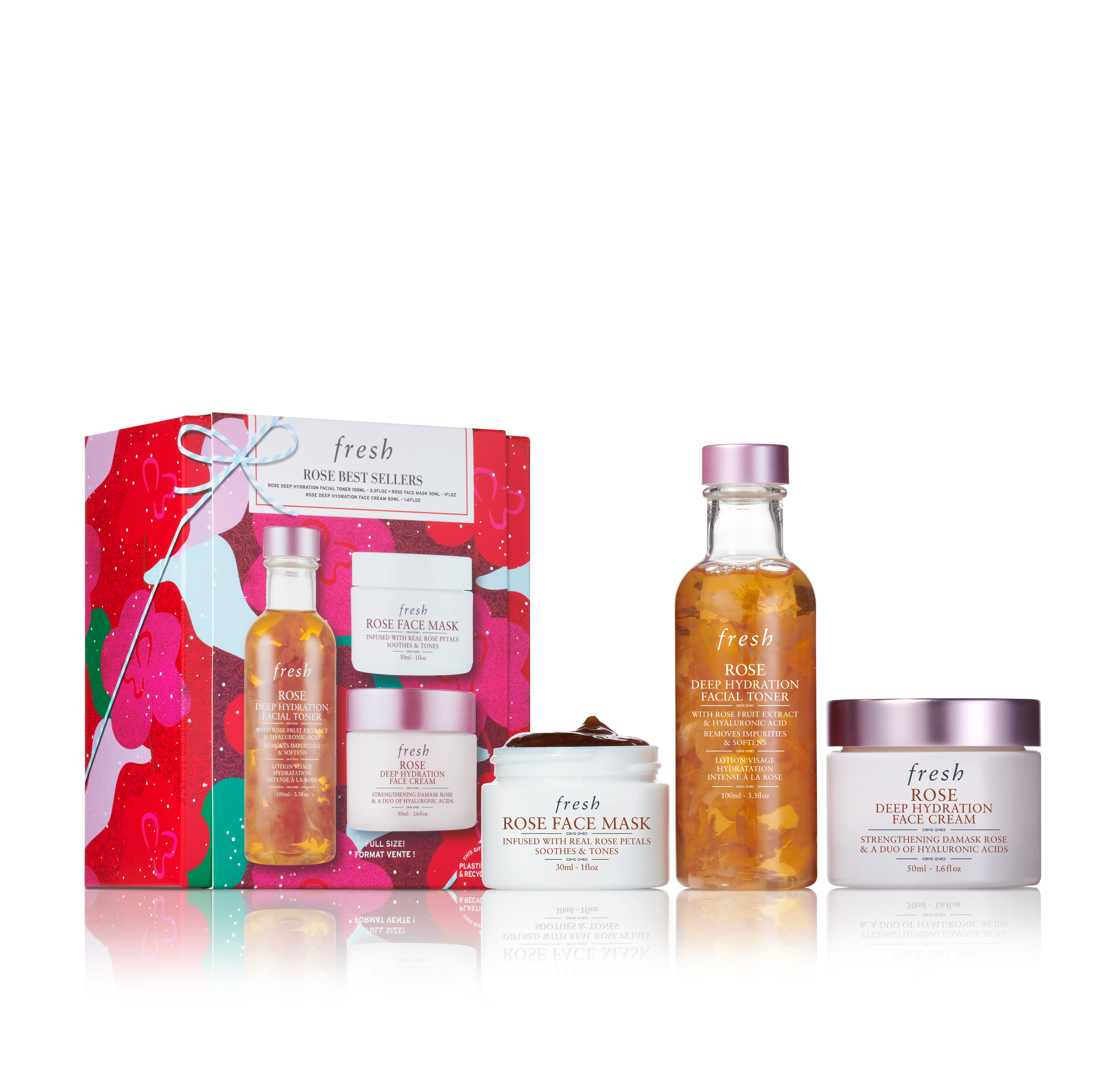 Fresh皇牌玫瑰花瓣肌套裝