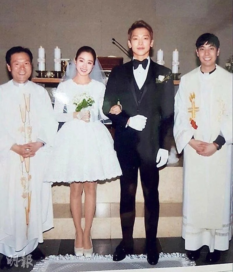 Rain指金泰希的婚禮也是走低調簡約路線