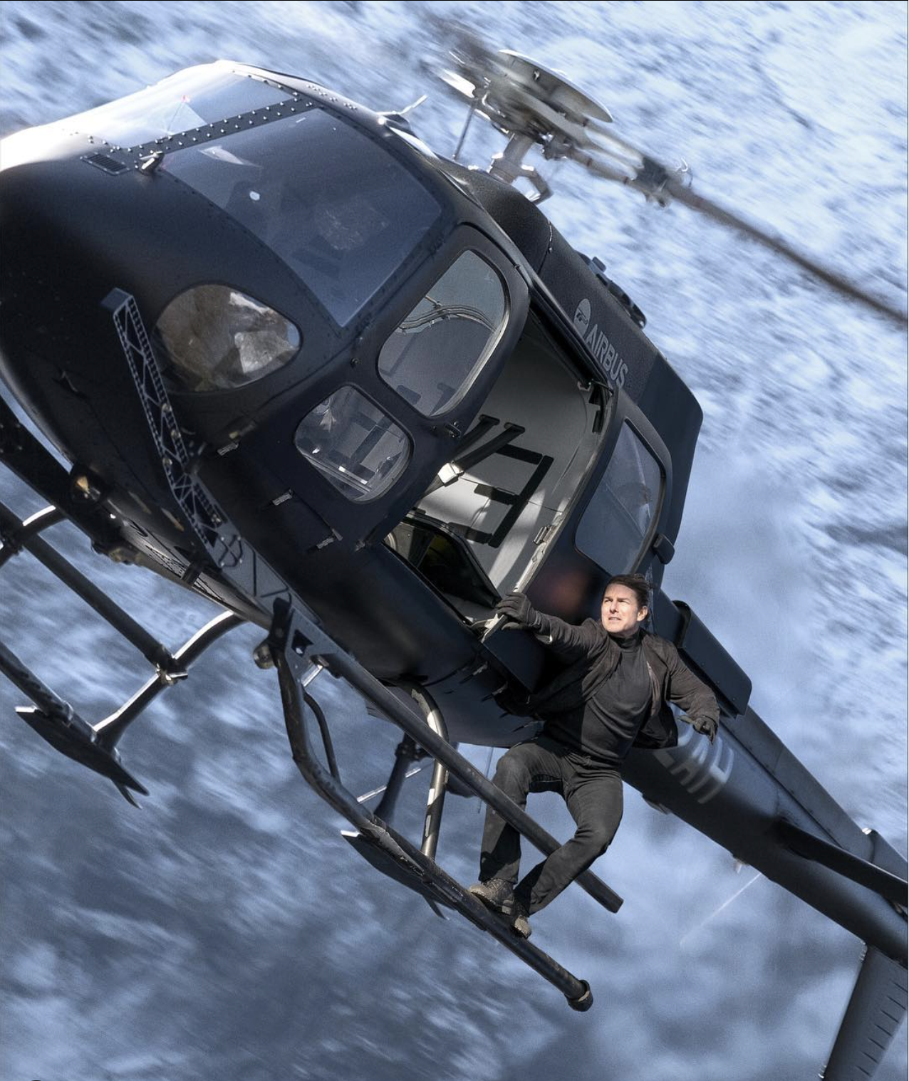 湯告魯斯挑戰超高難度的特技場面