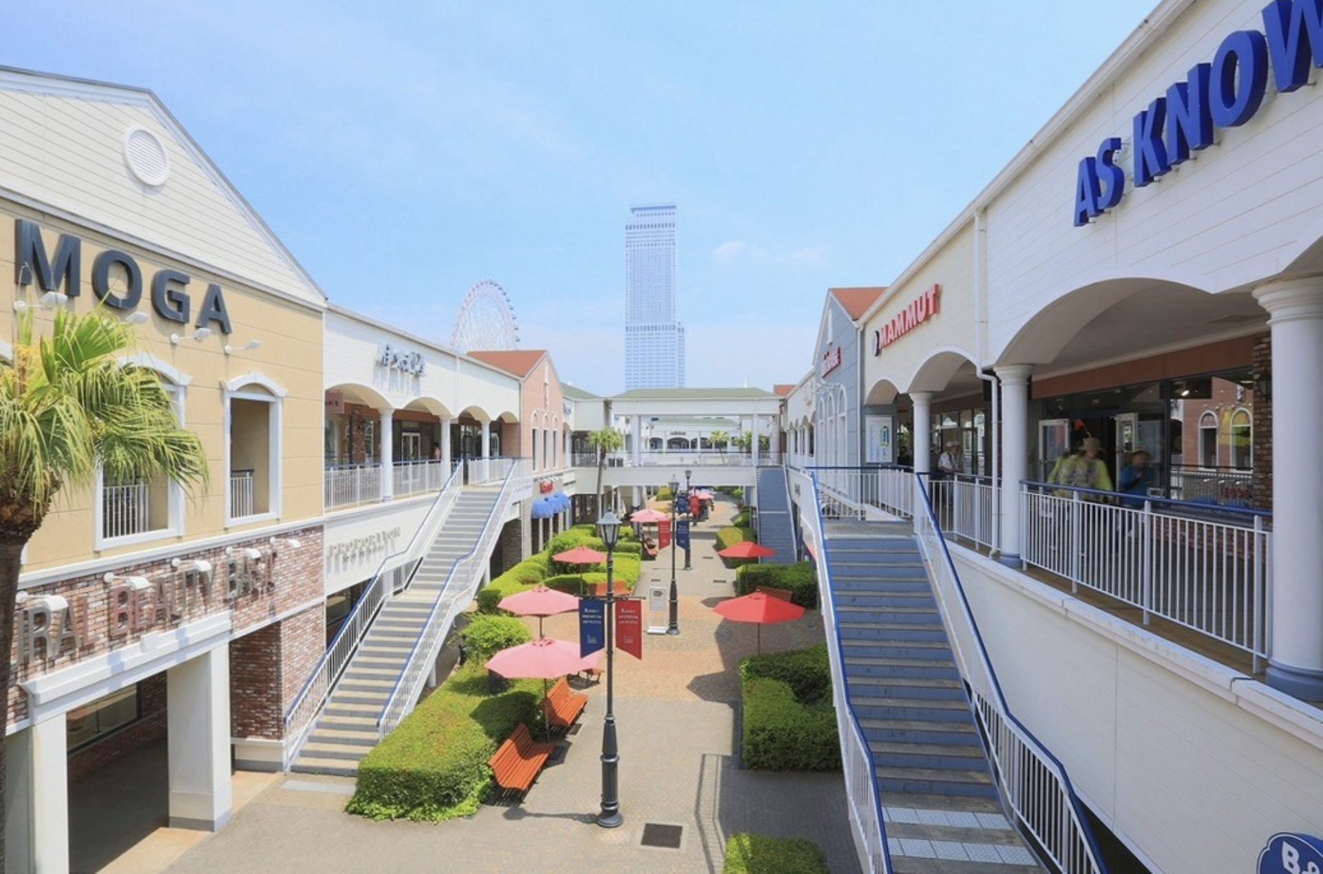 臨空城離關西機場非常近，最快只需約10分鐘。