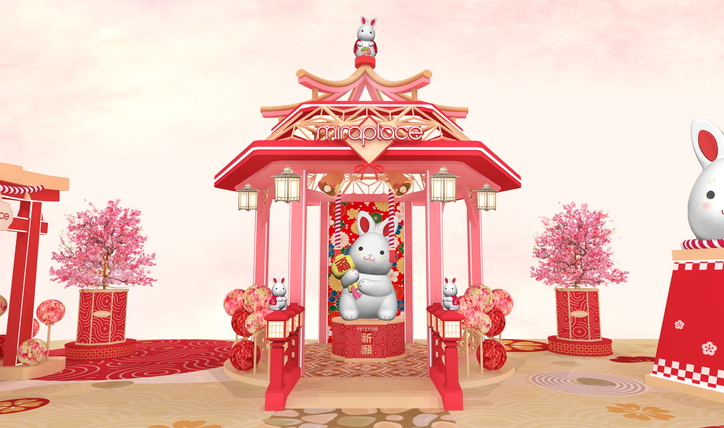 Mira Place福兔神社3大和風打卡位