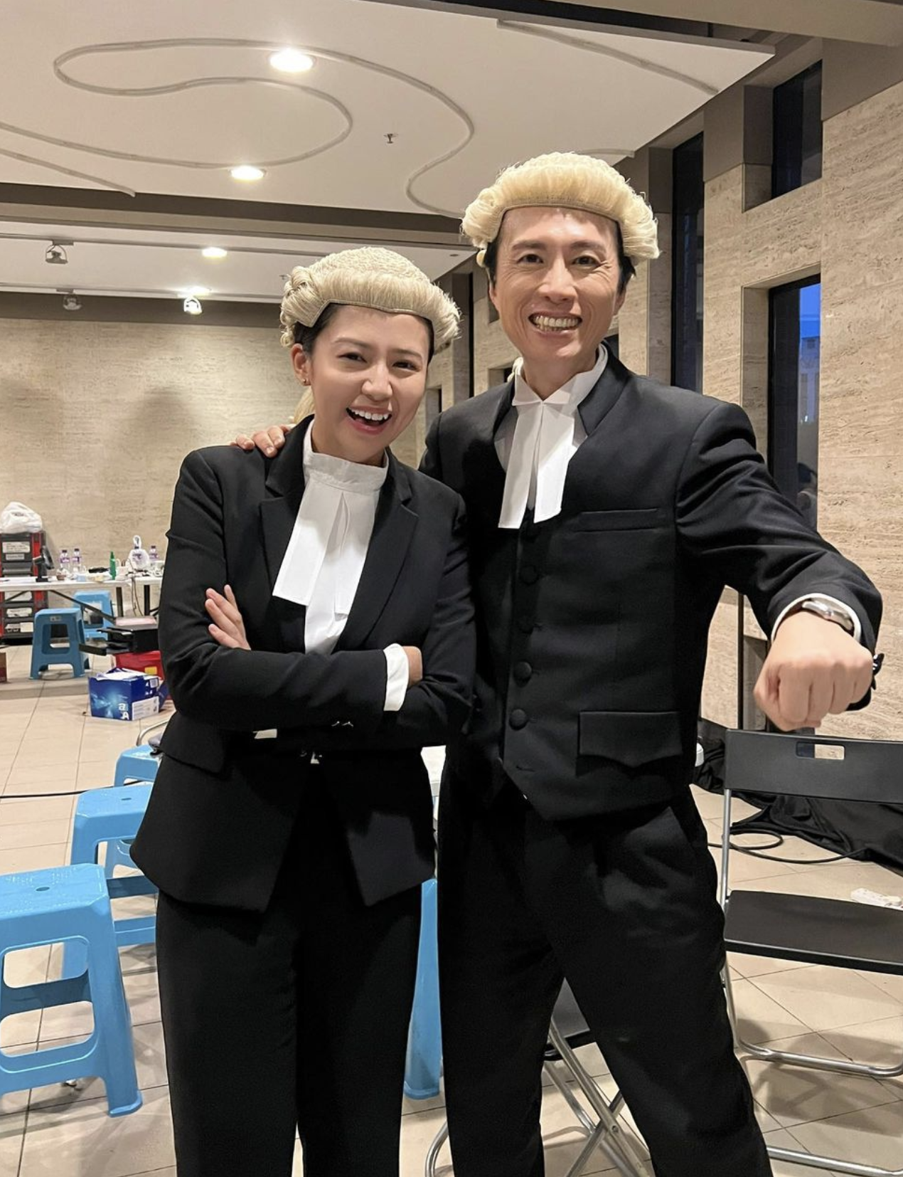 楊偲泳在電影中起初很鄙視黃子華飾演的林涼水
