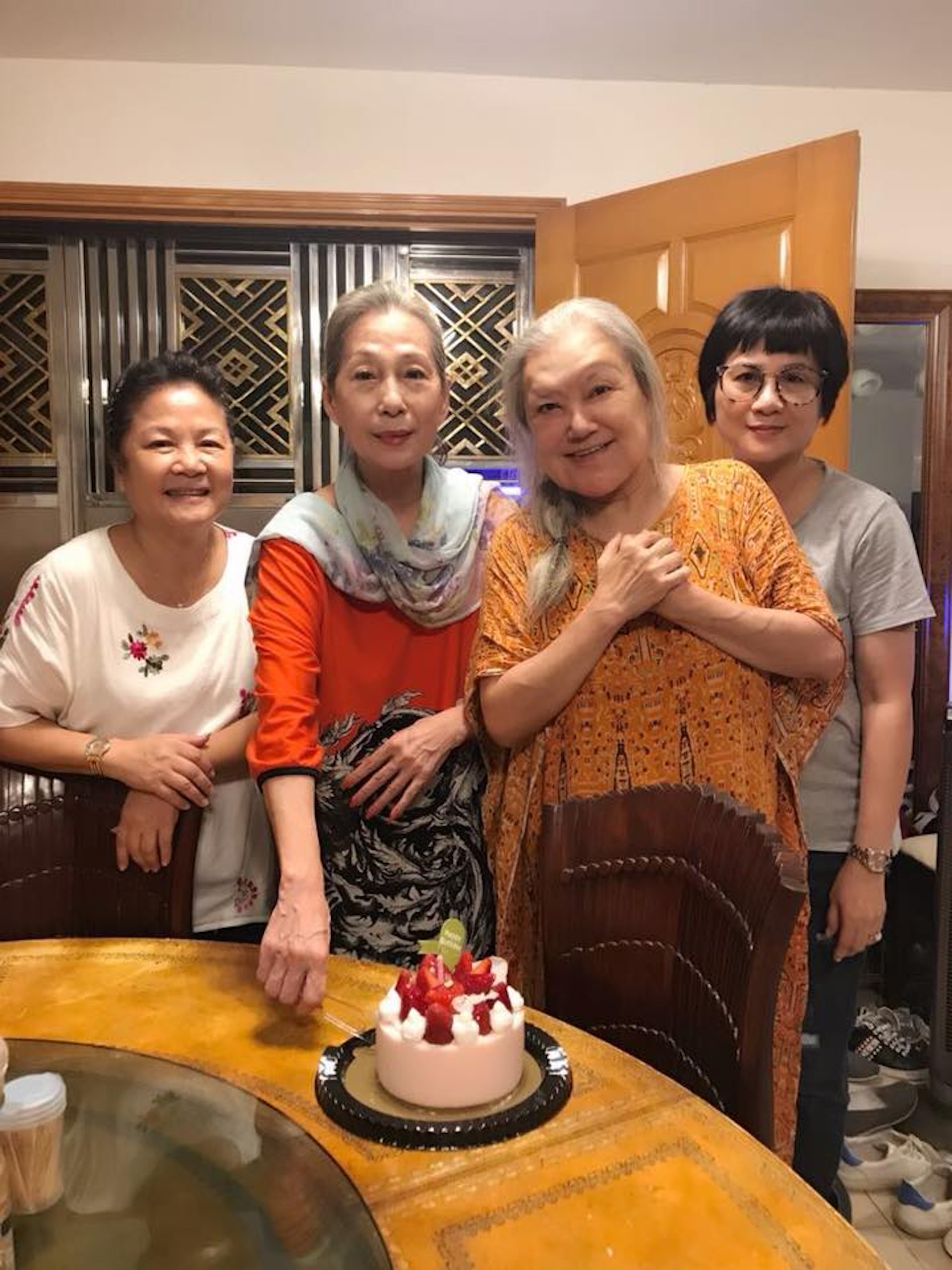 李楓曾與邵音音一同慶生