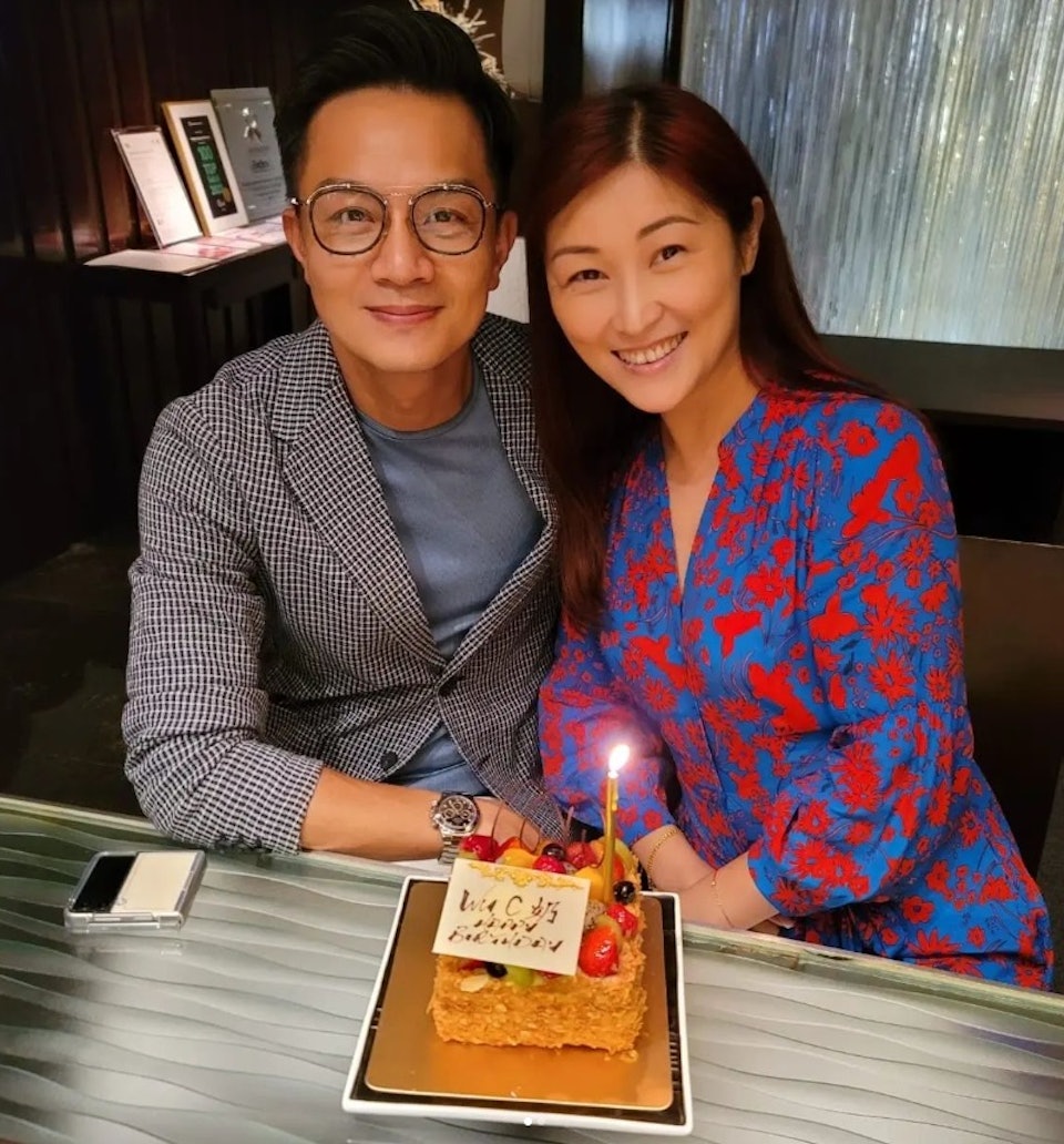 兩人相愛逾20載,胡諾言一直把太太捧在手心上,從不會因爲工作而忽略家庭。