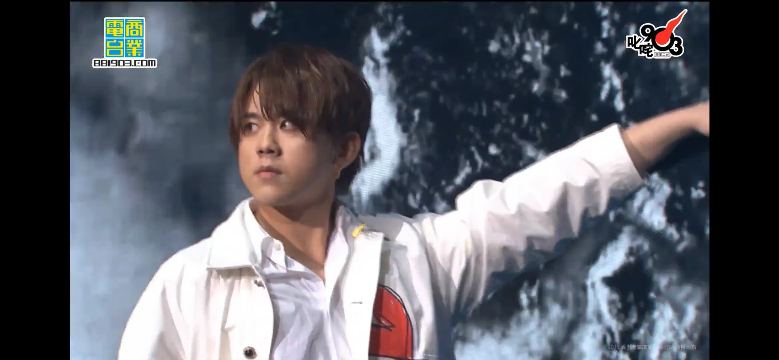 姜濤在《2022年度叱咤樂壇流行榜頒獎典禮》脹爆現身被讚肥得可愛。