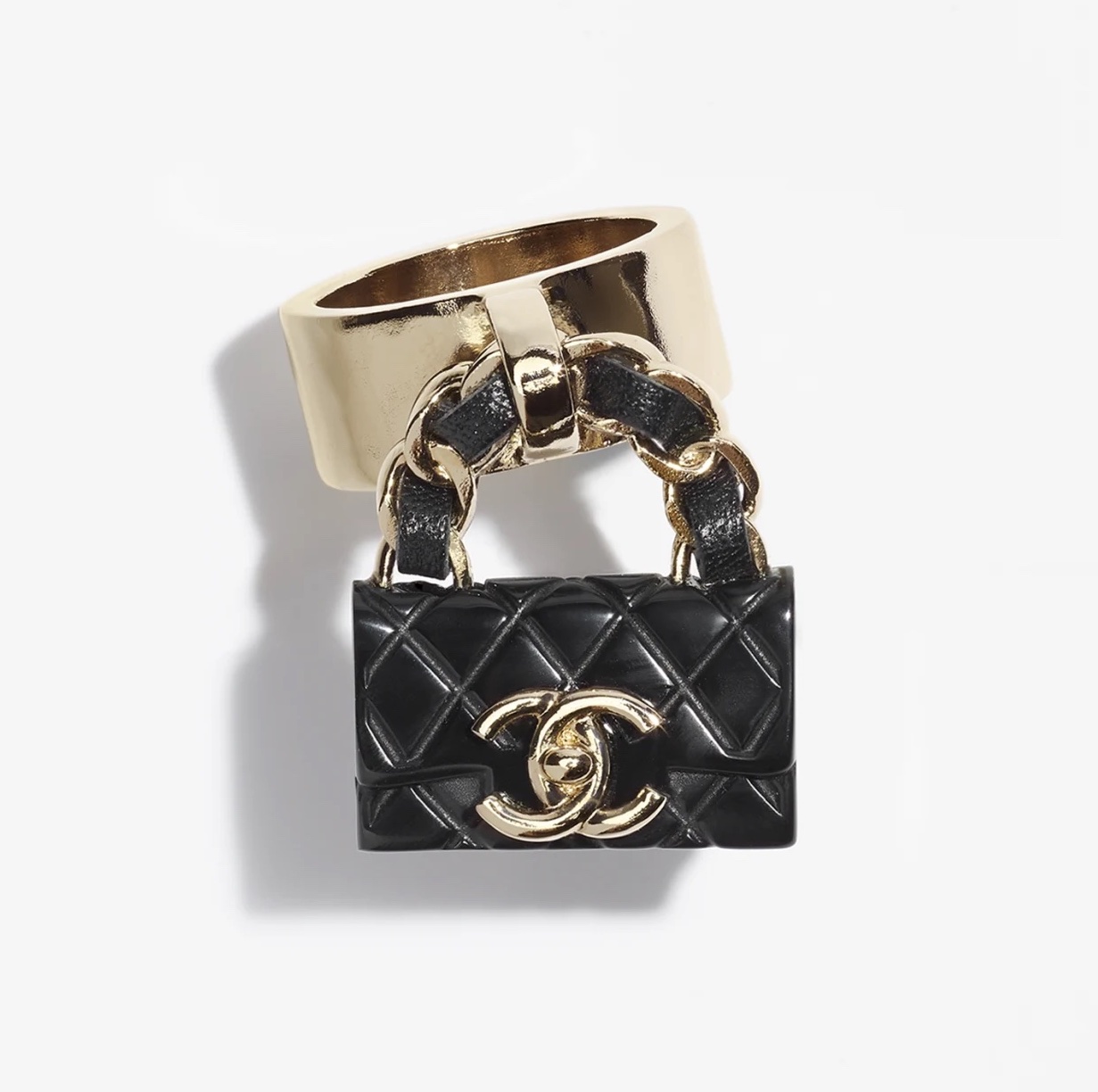 Chanel 手袋吊飾戒指 $5,800