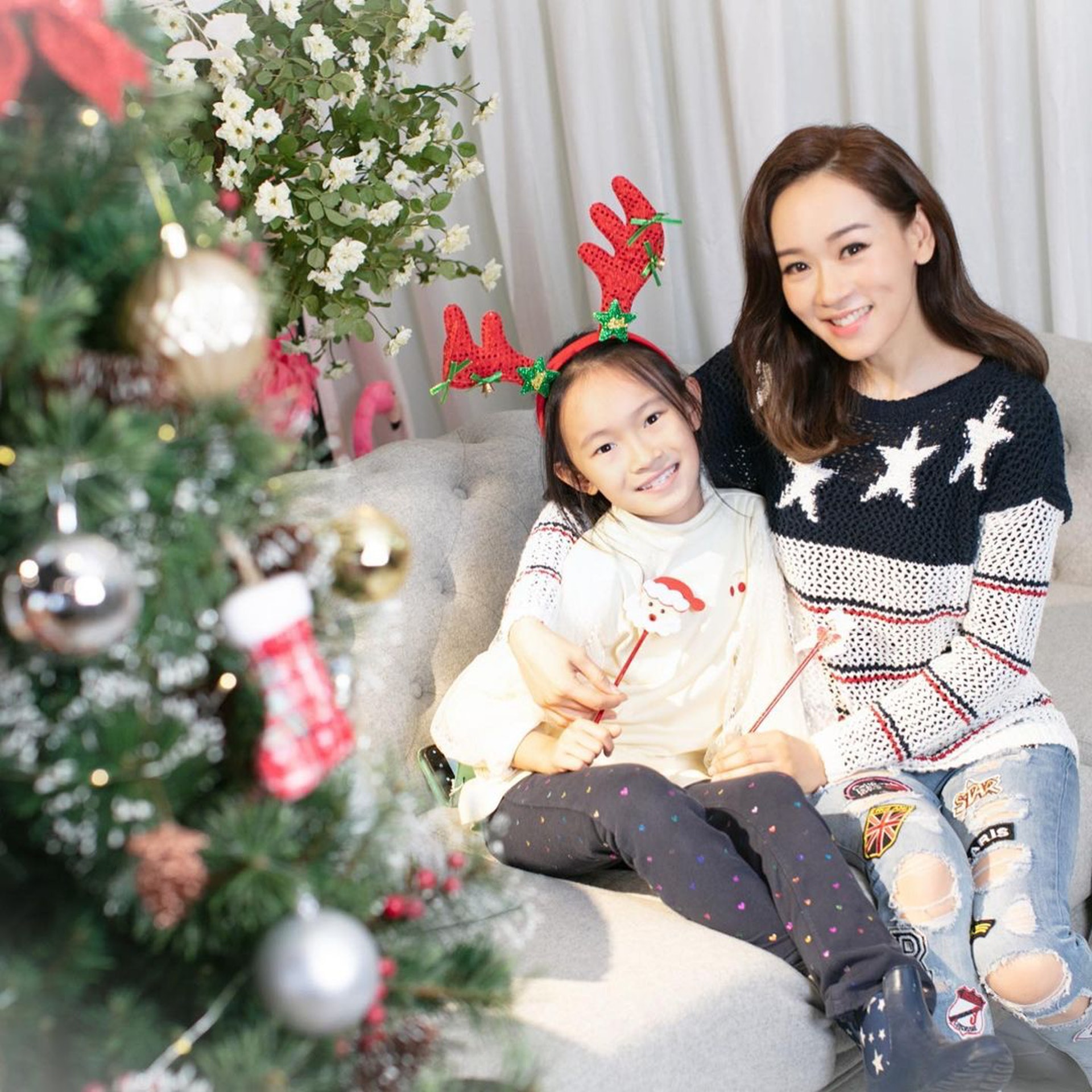 楊思琦當年遠赴洛杉磯秘密生女，如今囡囡已經長大了。