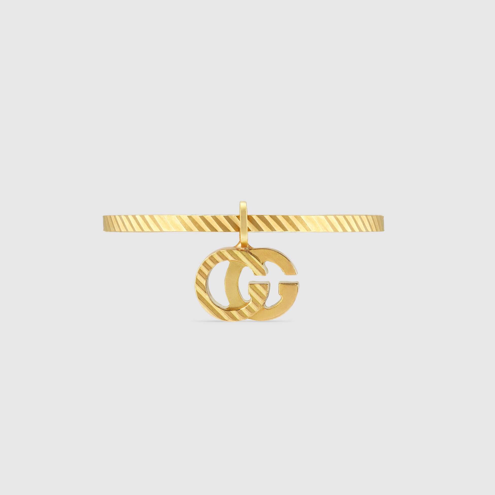 Gucci GG Running 18k戒指 $7,000