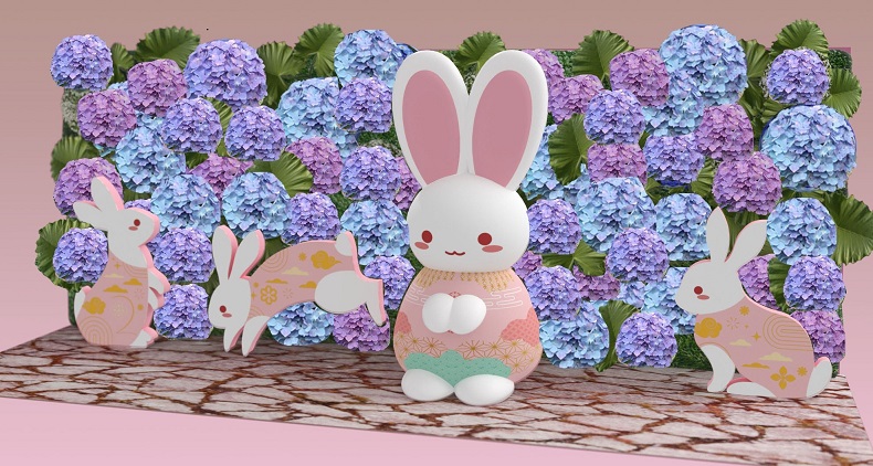 台北夢幻繡球花