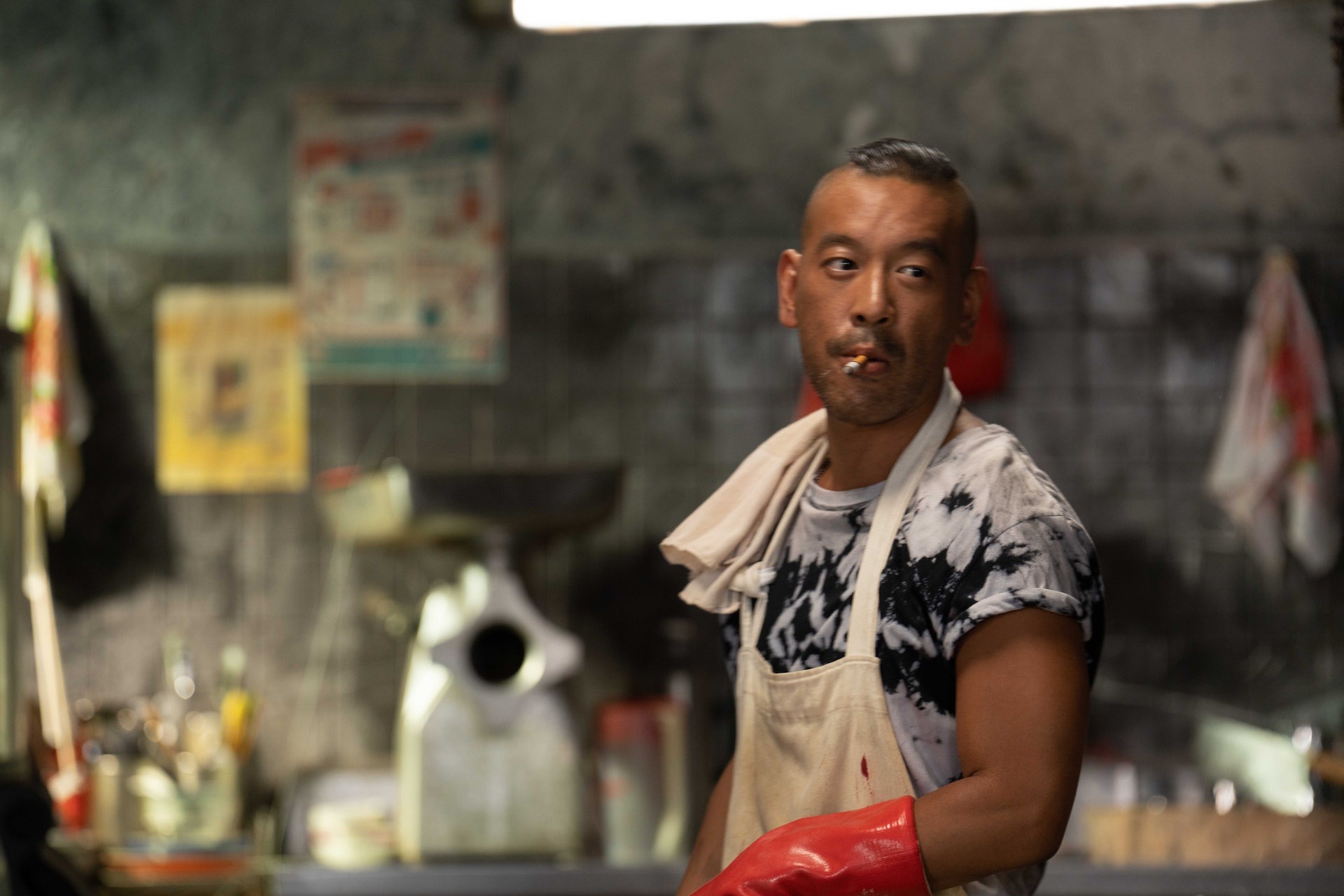 Juno以豬肉佬造型亮相非常搶眼