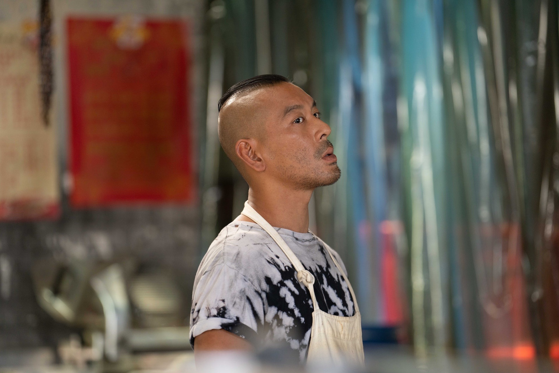 網民大讚豬肉佬造型有魅力