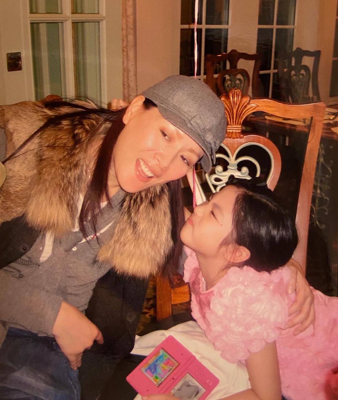 琦琦與任晴佳母女情深