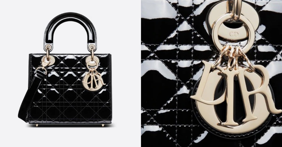 這款手袋的包型高雅方正,包上繡著凹凸有致、充滿立體感的Cannage藤格紋圖案縫線。