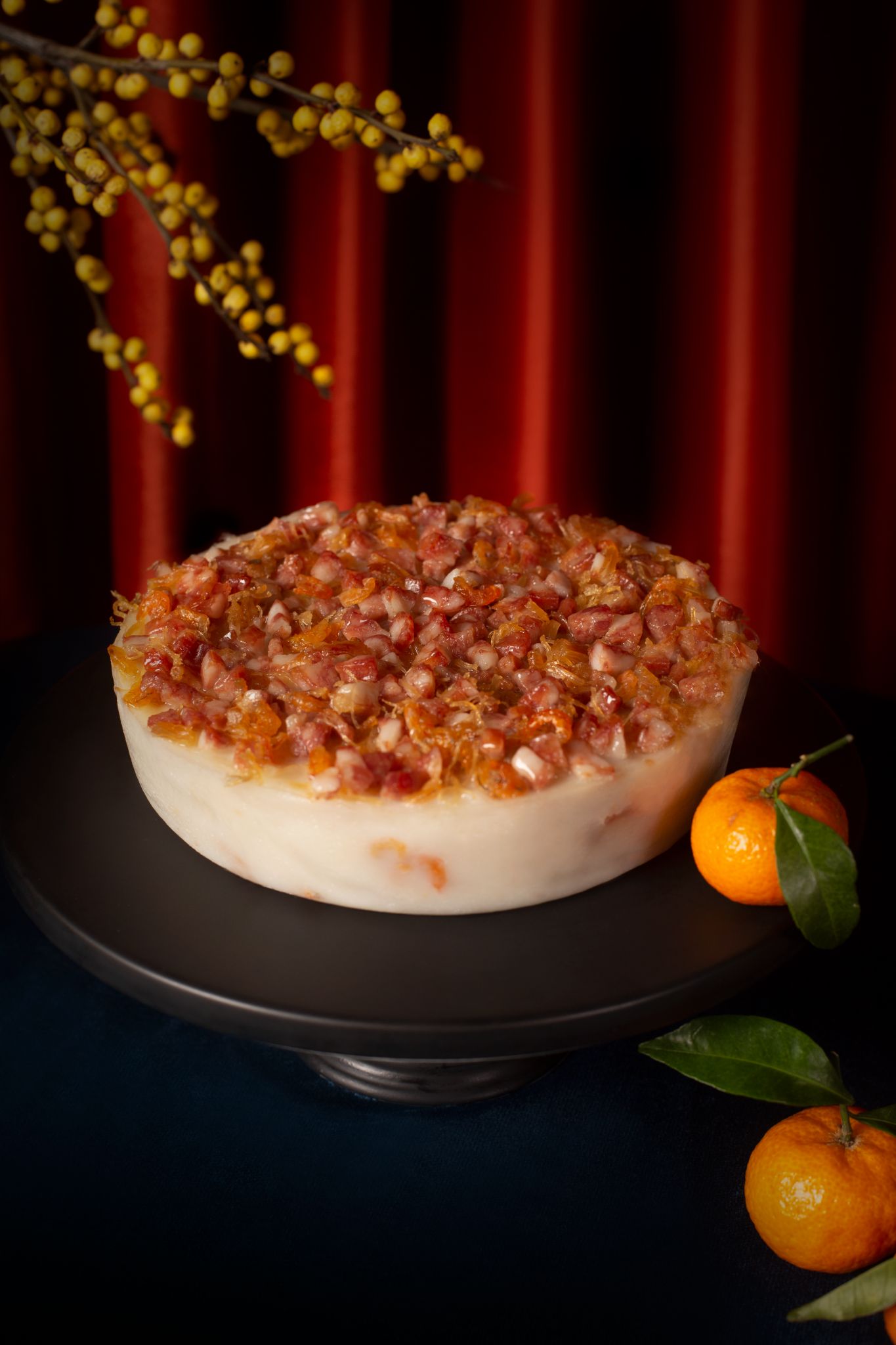 傳統瑤柱臘味蘿蔔糕採用甘香惹味的臘味。