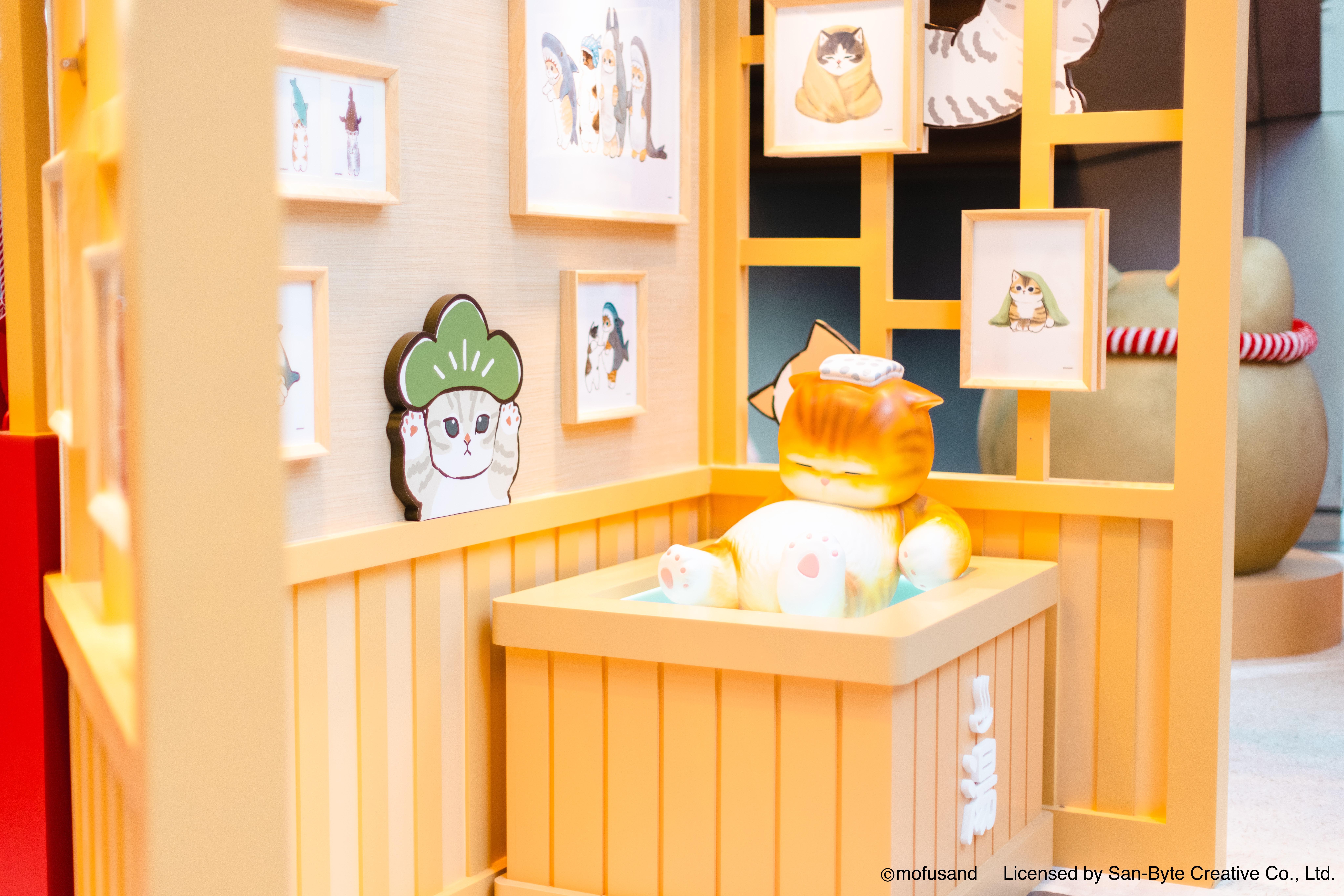 軟萌系網紅貓角色mofusand