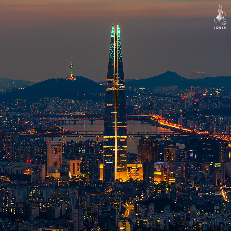樂天塔景觀台Seoul Sky