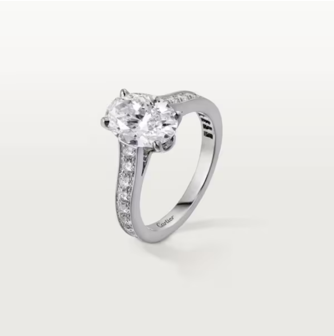 Cartier Solitaire 1895單鑽戒指