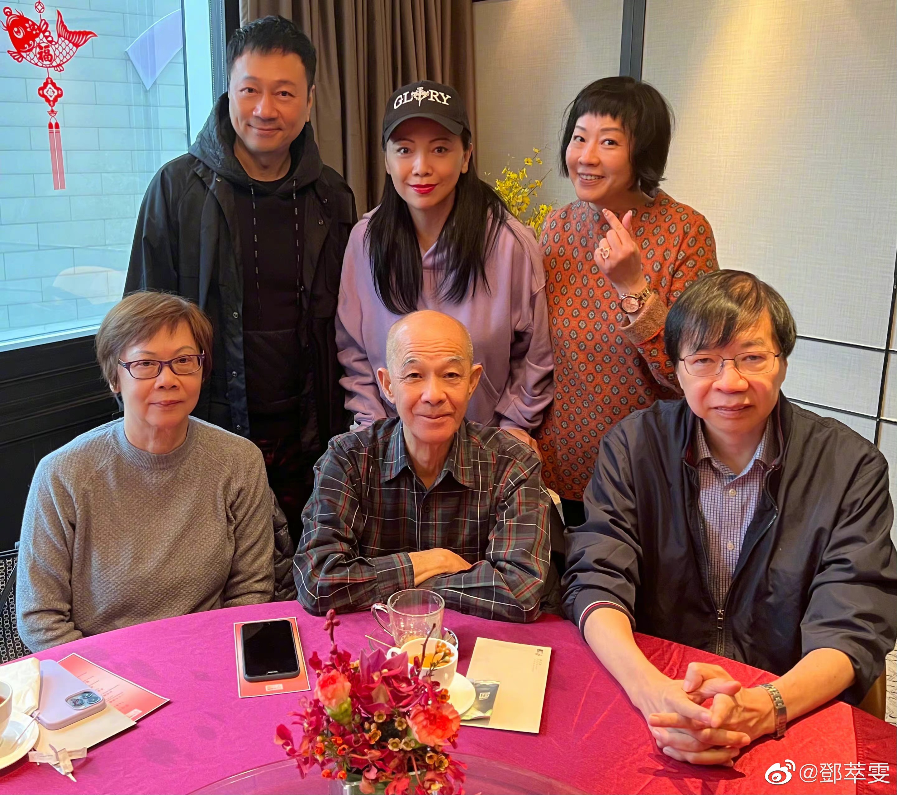 已經退休多年的金牌監製李添勝難得露面,面色紅潤,精神狀態相當不錯。