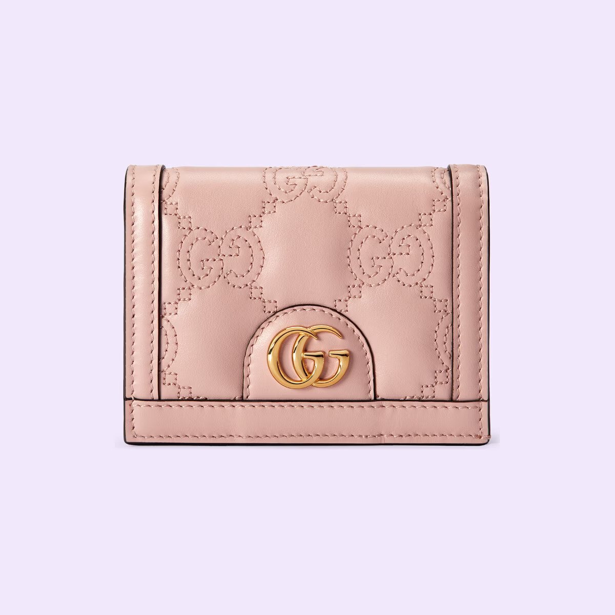 GUCCI GG絎縫卡片套銀包 HK$ 5,400