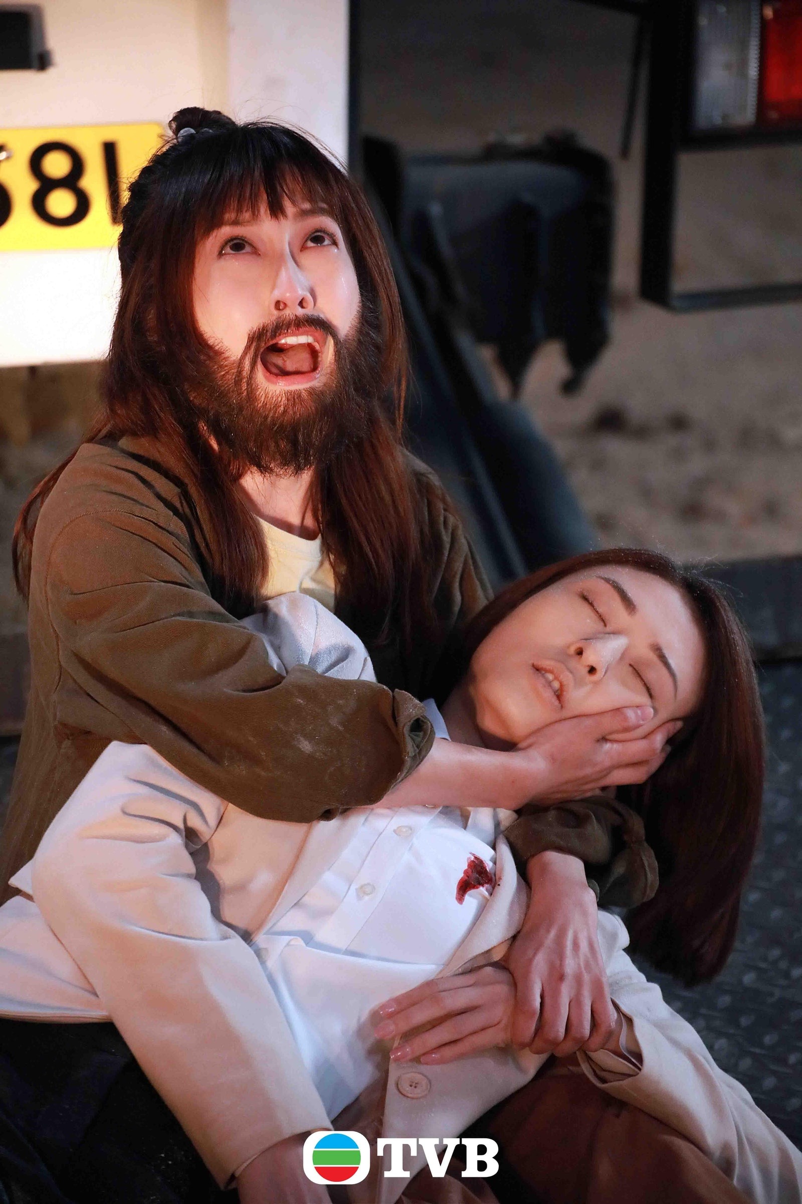 龔嘉欣飾演豬肉檔檔主敖螢嬌