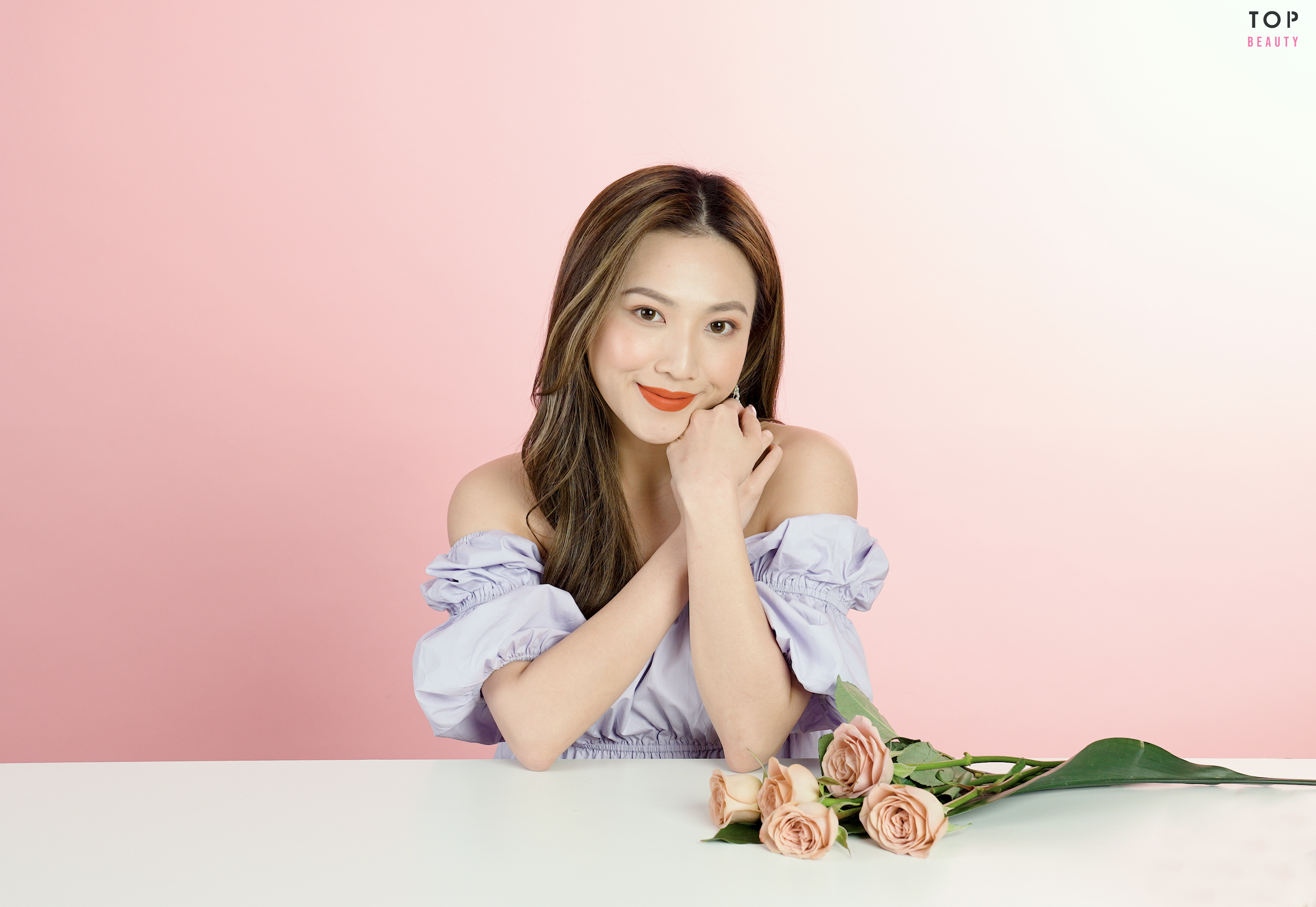 蜜桃奶茶妝容提升好感度!