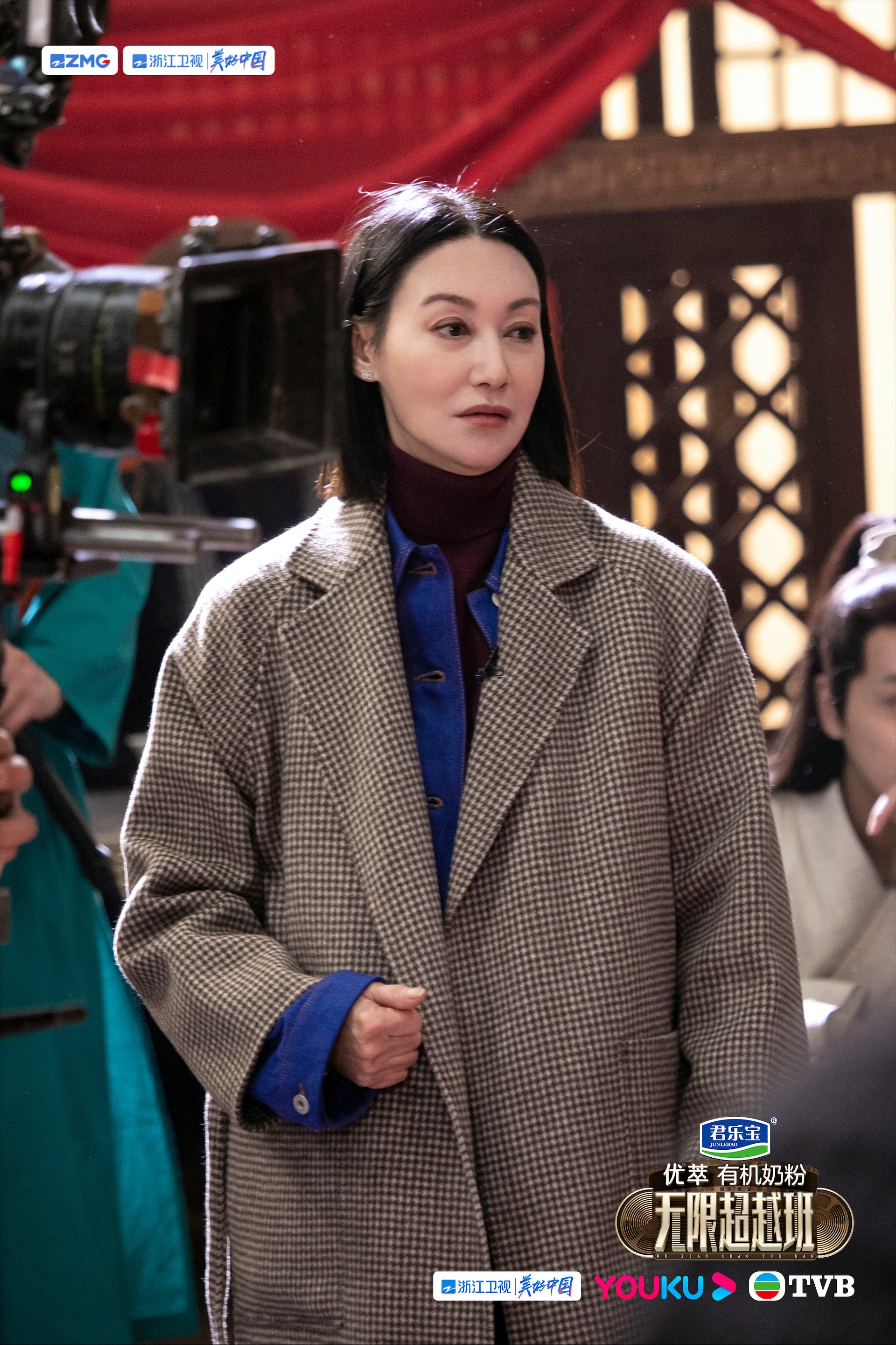 惠英紅在《無限超越班》中親自落場與5位內地女星試戲。